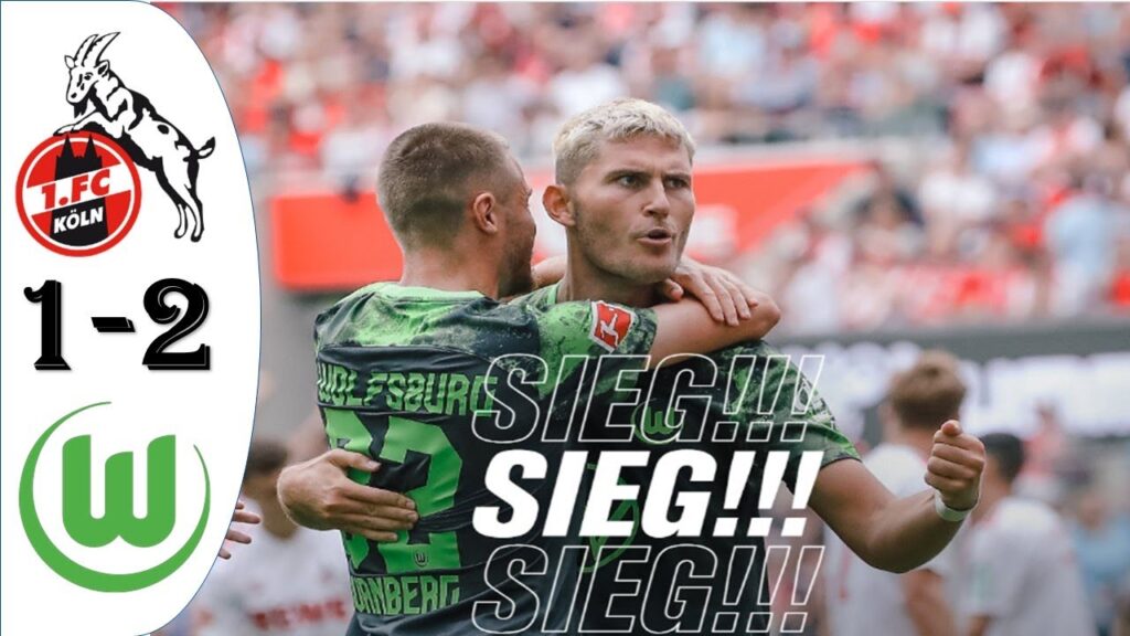 Strong Fight in 1. FC Köln vs VfL Wolfsburg 1-2 | Highlights | Bundesliga 23/24