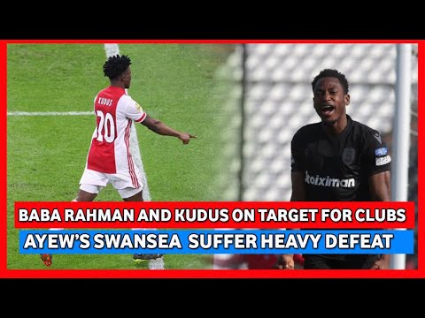 ANDRE ANYEW’S SWANSEA HUMBLED, BABA RAHMAN & KUDUS MOHAMMED ON TARGET-PERFORMANCES ANDRE ANYEW'S SWANSEA HUMBLED, BABA RAHMAN & KUDUS MOHAMMED ON TARGET-PERFORMANCES