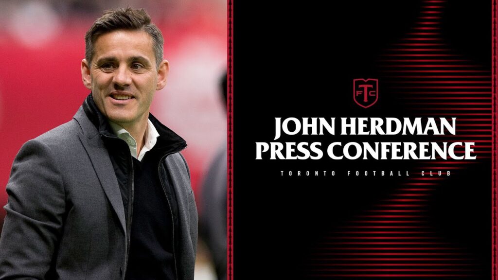 PRESS CONFERENCE | John Herdman introduced as the Club’s new Head Coach