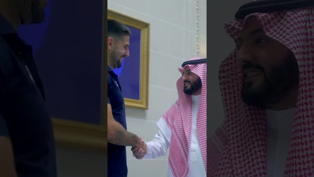 MITROVIC PRESENTATION IN AL HILAL #bestmoments #goals #alhilal #football #shorts