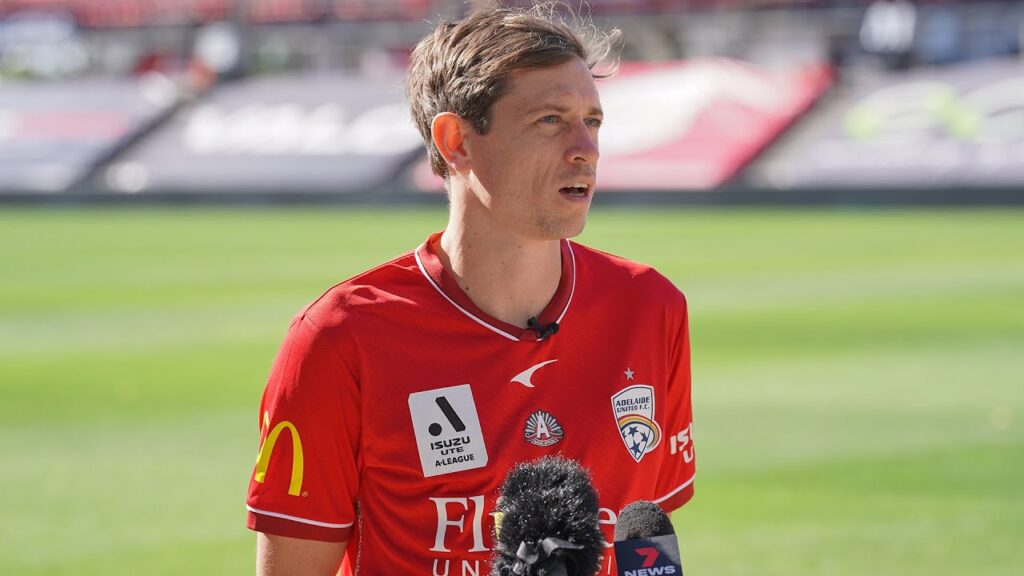 Craig Goodwin | Press Conference | Adelaide United v Perth Glory