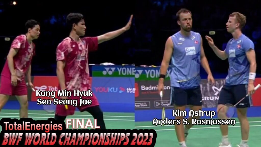 Kim Astrup/Anders Skaarup R. vs Kang Min Hyuk/Seo Seung Jae || Final BWF World Championships 2023
