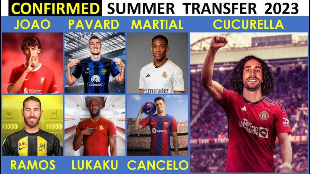 🚨ALL CONFIRMED TRANSFER NEWS TODAY , CUCURELLA TO MAN UNITED , CANCELO TO BARCELONA ,LUKAKU TO ROMA,