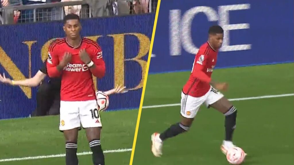 Rashford found his right Position!!
