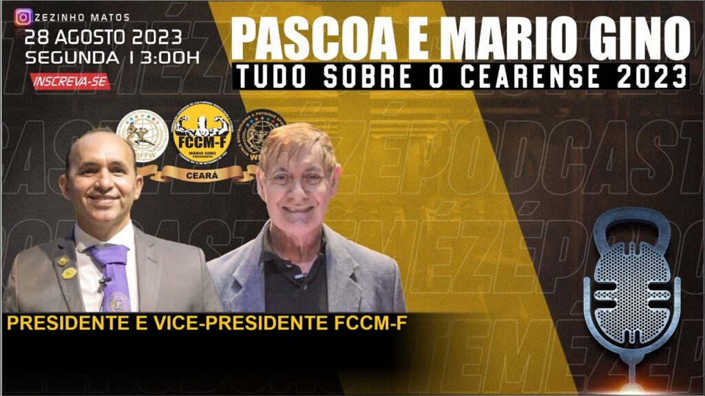 JOSÉ DA PASCOA E MARIO GINO TUDO SOBRE O CEARENSE 2023 | TEM É ZÉ PODCAST #66