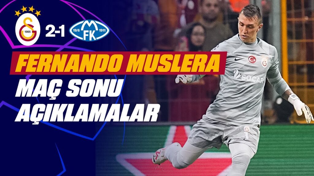 📺 Fernando Muslera’nın maç sonu açıklamaları | #GSvMOL #UCL
