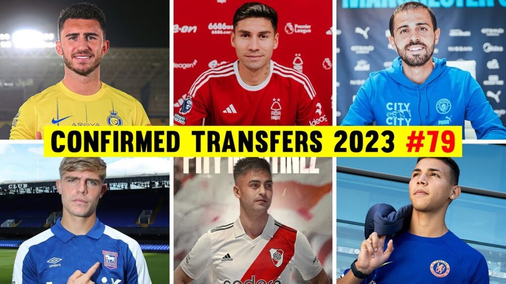 CONFIRMED SUMMER TRANSFERS 2023 ✅ FT. AYMERIC LAPORTE, GONZALO MONTIEL, BERNARDO SILVA PART.79