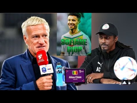 Les déclarations de Didier Deschamps à propos de Sofiane Diop « J'ai discuté d'Aliou Cissé avec lui
