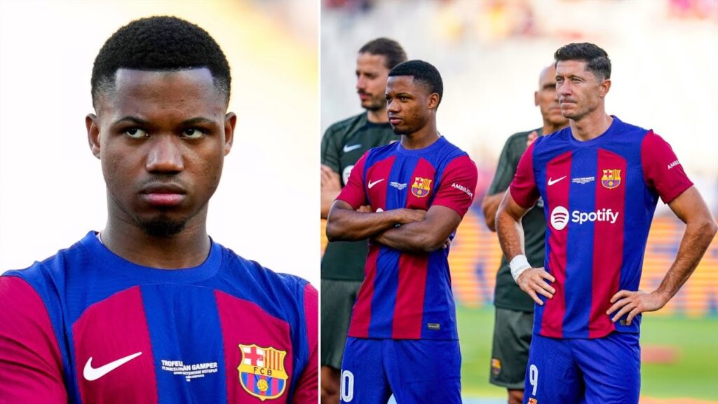 Ansu Fati wants to LEAVE Barcelona! | Is Robert Lewandowski frustrated with Xavi?