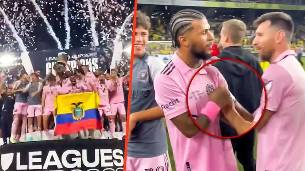 Messi's gesture that proves the great man he is