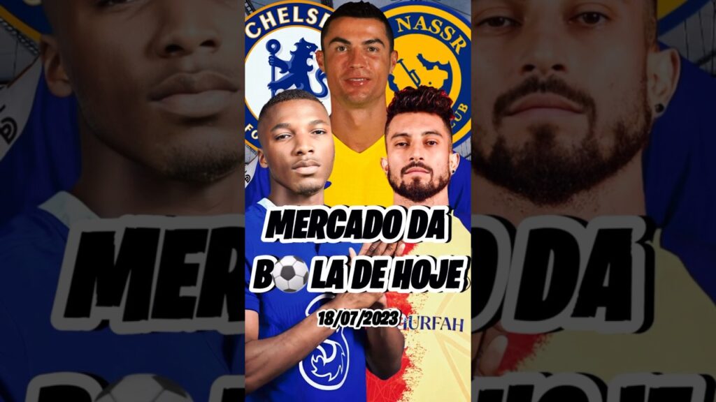 CR7 NÃO JOGA MAIS NA EUROPA! ALEX TELLES NO AL-NASSR! CAICEDO NO CHELSEA? MERCADO DA BOLA DE HOJE!