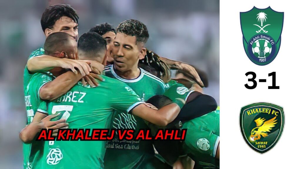 AL KHALEEJ VS AL AHLI 3-1 SAUDI PRO LEAGUE 2023 HIGHLIGHTS!