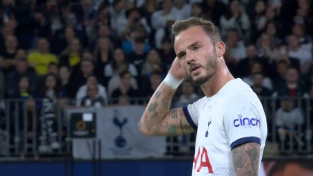 James Maddison Tottenham Debut vs West Ham