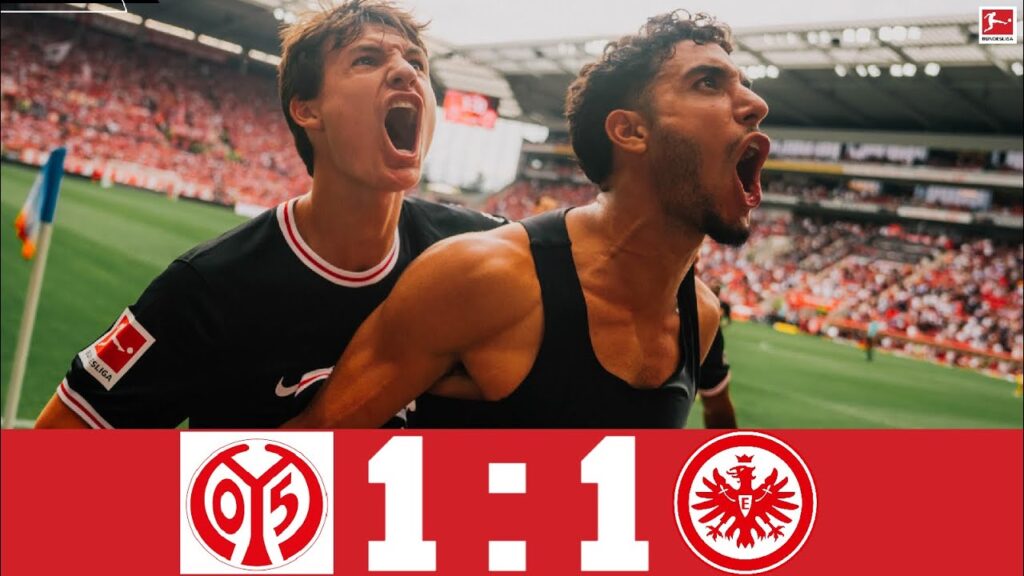 1. FSV Mainz 05 vs. Eintracht Frankfurt | Höhepunkte | Bundesliga 2023/24