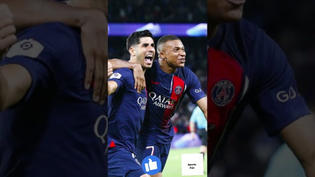 Kylian Mbappe Ousmane Dembele Asensio psg new trio #shortvideo #ronaldo #mbappe #dembélé #asensio