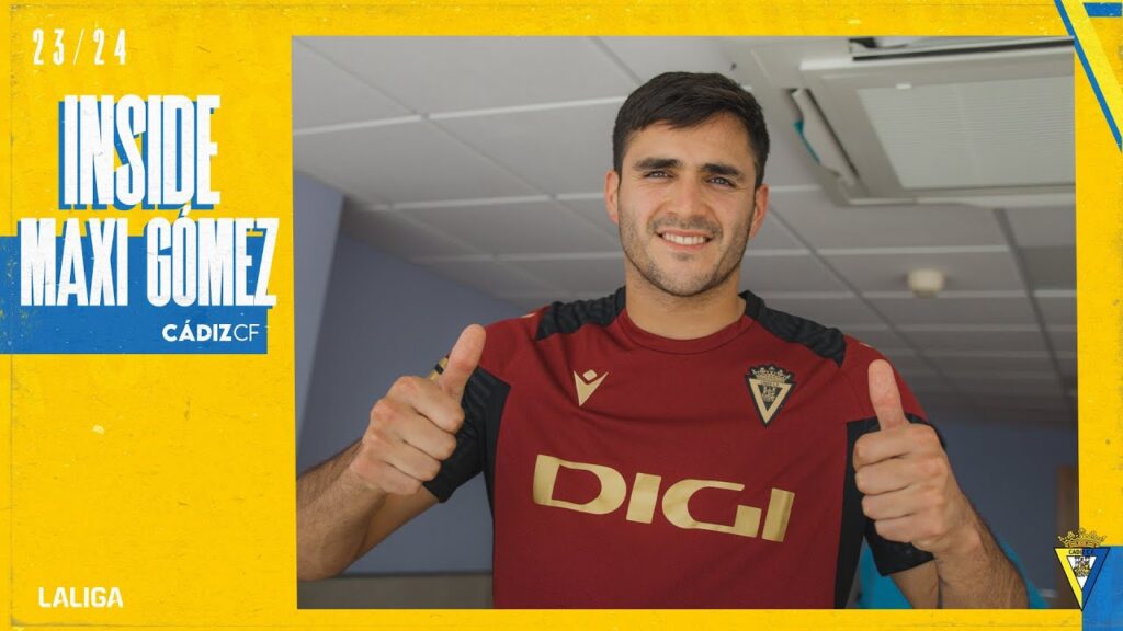Así fue la llegada de Maxi Gómez al Cádiz Club de Fútbol | INSIDE