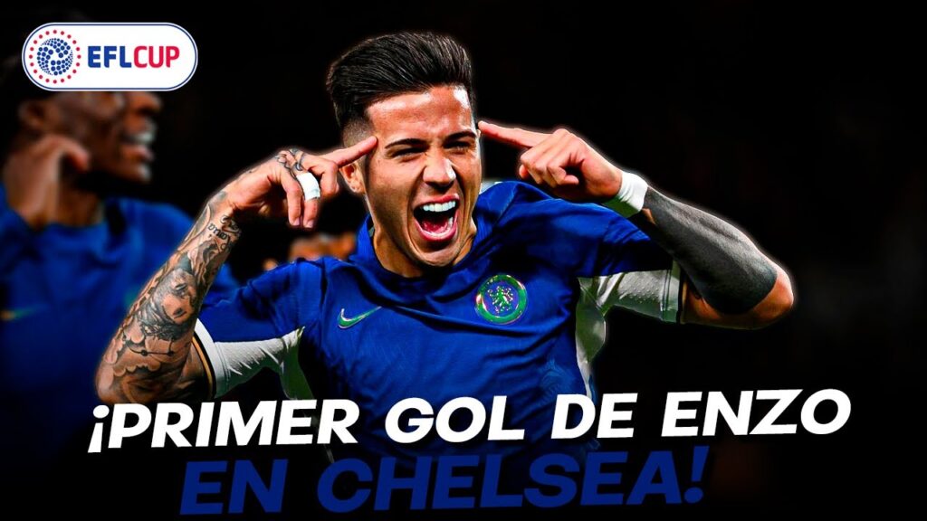 ¡PRIMER GOL de ENZO FERNANDEZ en CHELSEА! 🔴