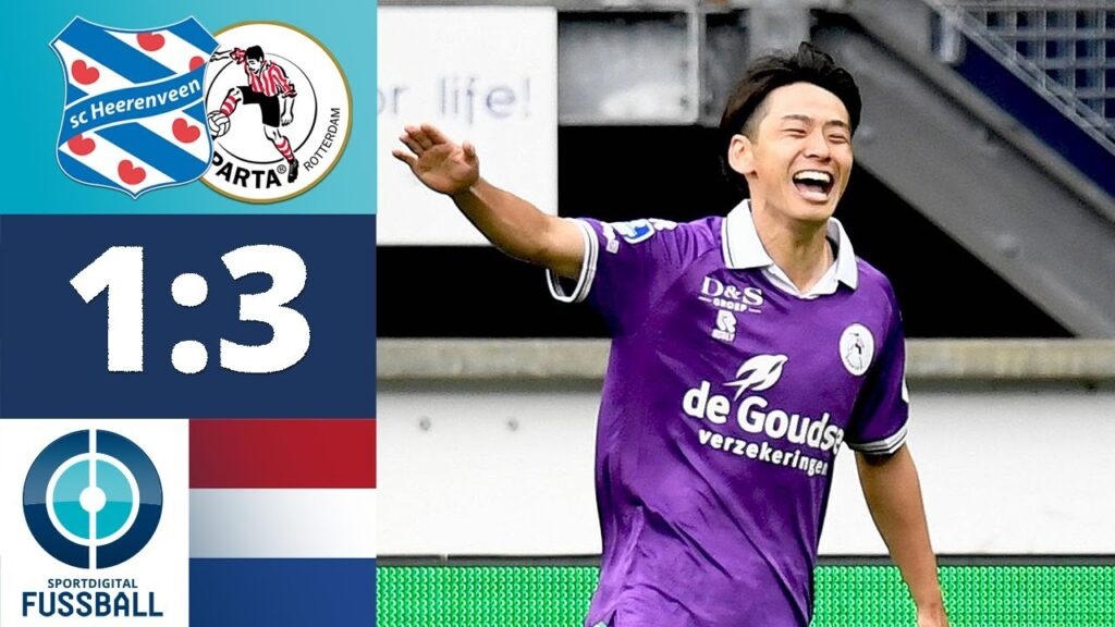 Noppert-Patzer & Saito-Doppelpack! Sparta geht auf Platz 1 | SC Heerenveen - Sparta Rotterdam