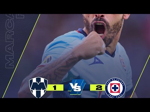 Así Ganó CRUZ AZUL 2-1 Monterrey en PARTIDO IMPRESIONANTE de la Máquina. Sigue el América