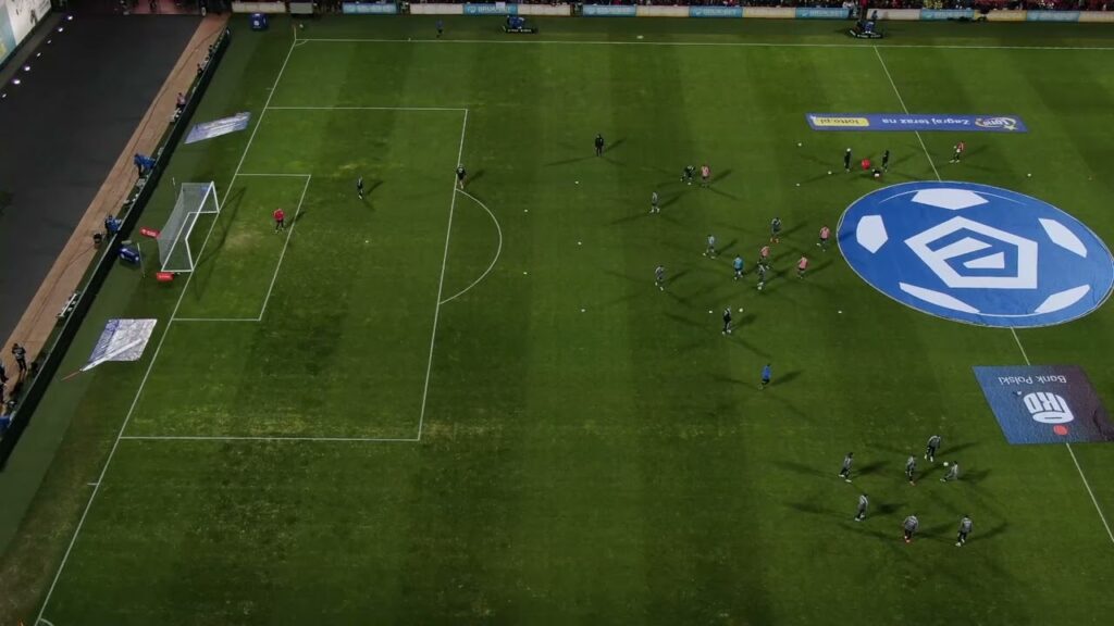 Legia Warszawa - Rozgrzewka przedmeczowa / Pre-Match Warm-up