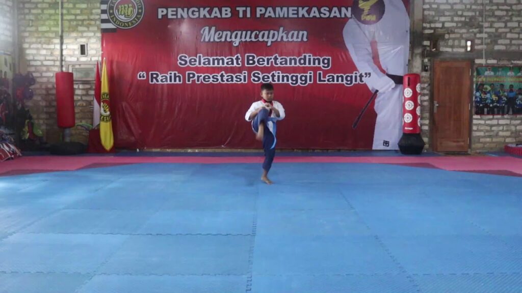 WAGE RUBAIE MUHAMMAD RAJAB_PAMEKASAN JATIM_POOMSAE INDIVIDUAL PUTRA PRACADET C