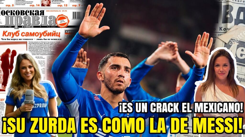 ¡PRENSA RUSA se VUELVE LOCA con LUIS CHÁVEZ! ASÍ HABLAN del DEBUT del MEXICANO en Dynamo de Moscú