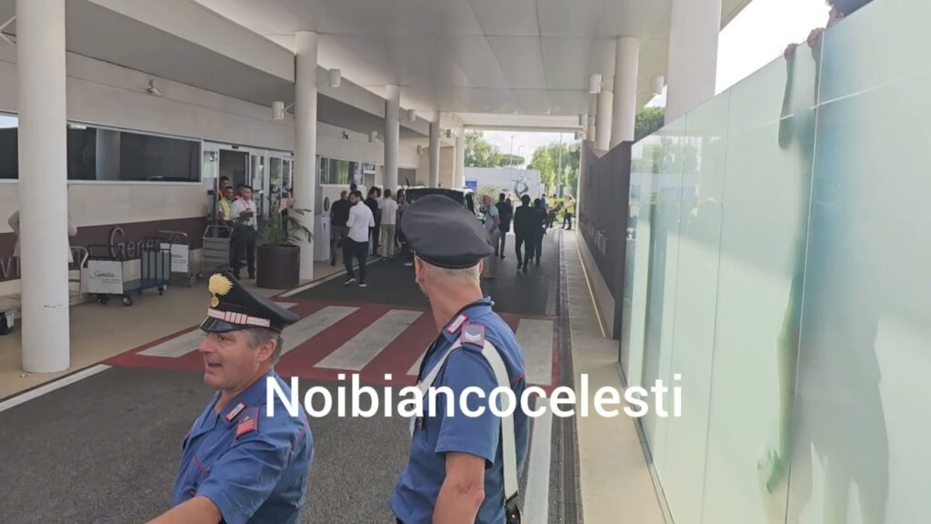 #Lazio, l'arrivo di Matteo Guendouzi a Ciampino