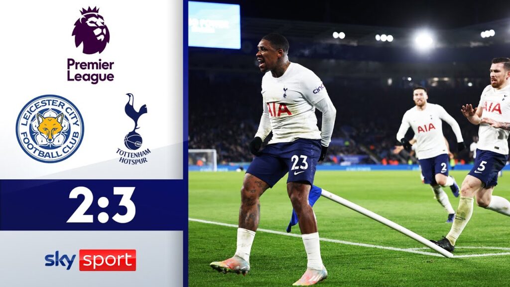 BERGWIJN-WAHNSINN in der 95. & 97. | Leicester - Tottenham Hotspur 2:3 | Highlights - Premier League