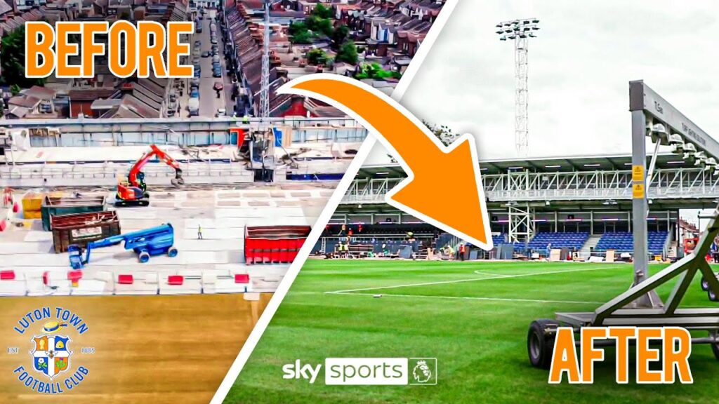 Exclusive look inside Luton Town's £10m refurbishment of Kenilworth Road! 👀