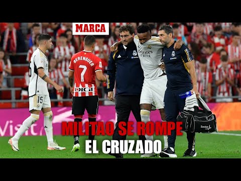 Militao sufre una lesión en el ligamento cruzado anterior y será baja de larga duración I MARCA