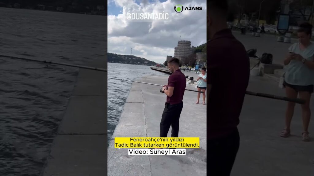 Fenerbahçe'nin yıldızı Dusan Tadic balık tutuyor :) #fenerbahçe #tadic