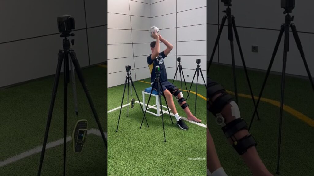 💪 Thibaut Courtois a commencé sa récupération ! #shorts 💪 Thibaut Courtois a commencé sa récupération ! #shorts