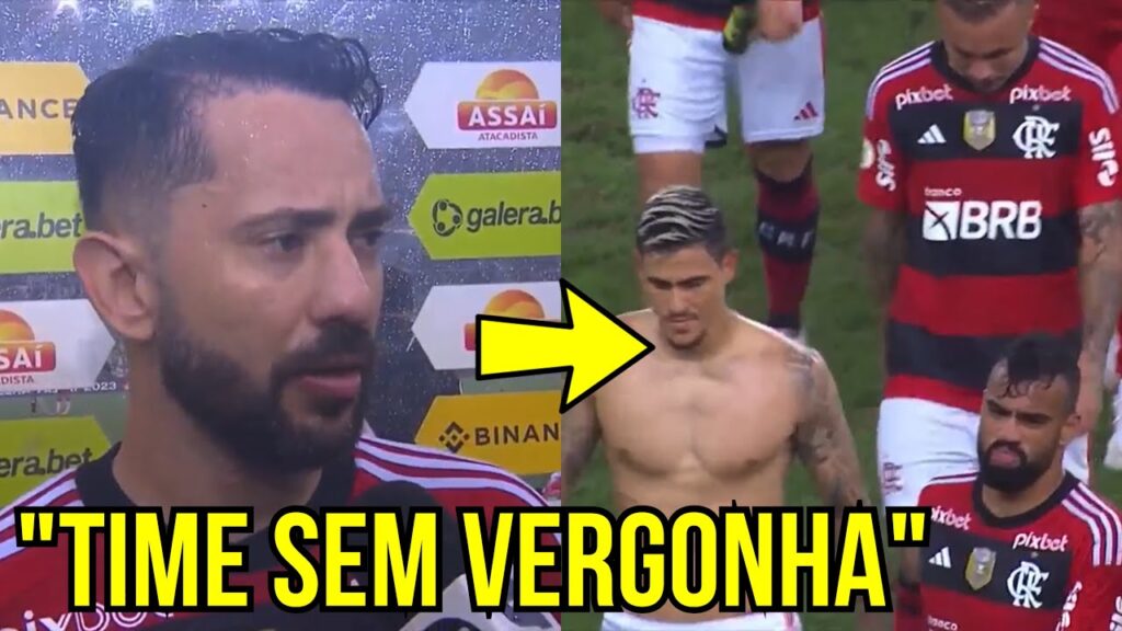 SEM VERGONHA! TORCIDA PROTESTA E EVERTON RIBEIRO FALA APÓS FLAMENGO E INTERNACIONAL!