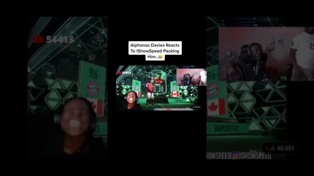 Phonzy reaction to speed packing him ON FIFA😂