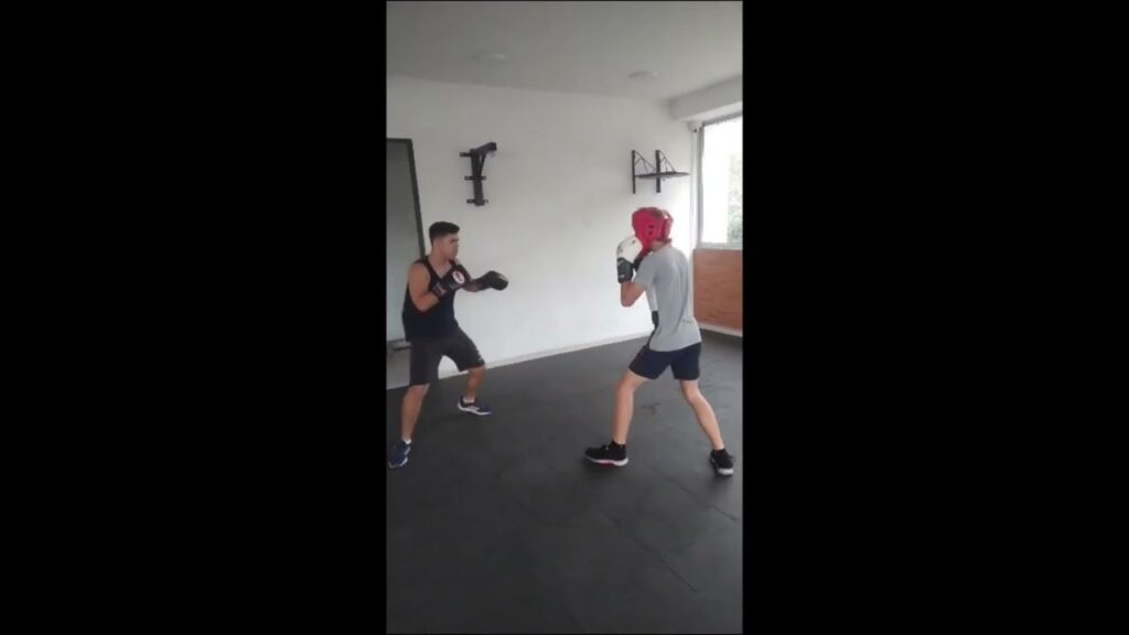 A little recent boxing training!