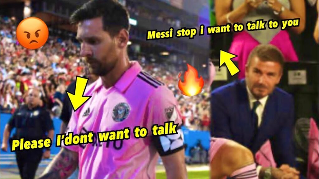 All Reactions | You Won't believe what happened between David Beckham and Lionel Messi
