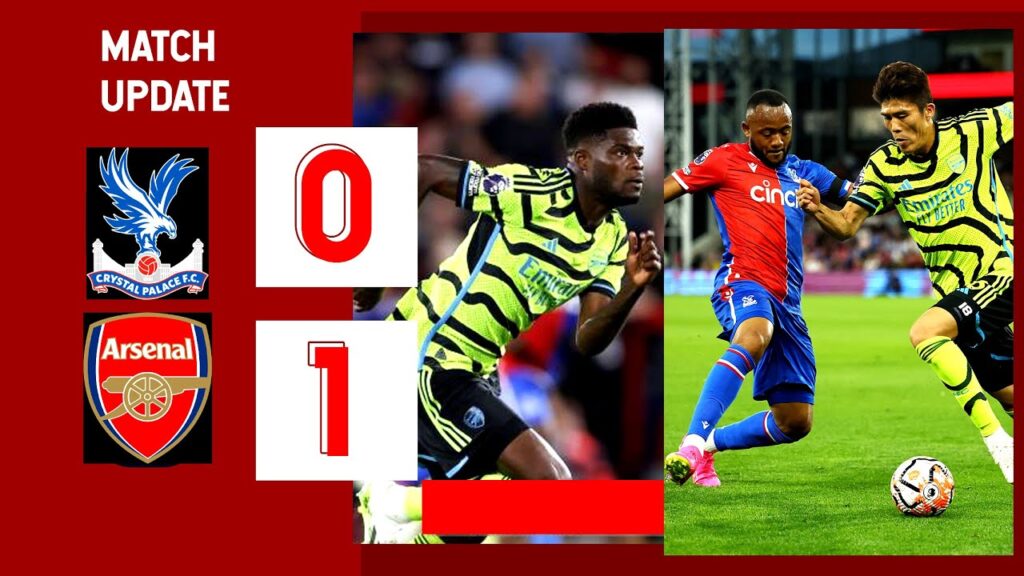 Crystal palace 0:1 Arsenal  Performance of Thomas Partey, Jordan Ayew and Jeffrey schlupp
