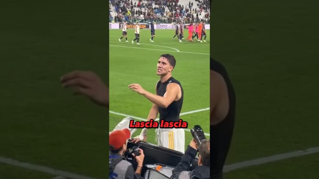 Il bellissimo gesto di Dusan nei miei confronti❤️ #calcio #juve #vlahovic