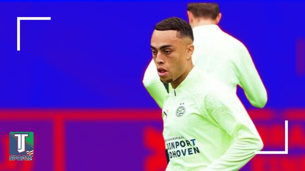 Sergiño Dest TRAINS hard with PSV Eindhoven to QUALIFY to the Champions League