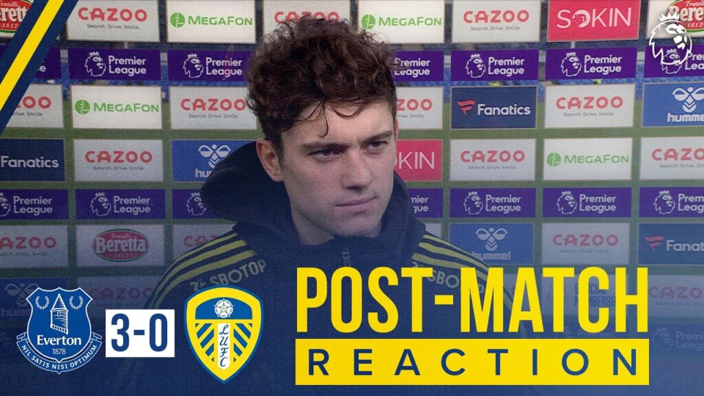 “It just wasn't our day” | Dan James | Everton 3-0 Leeds United | Premier League