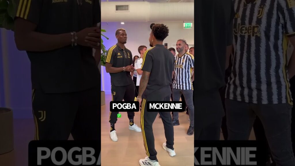 Who do you got, Pogba or McKennie? 👀