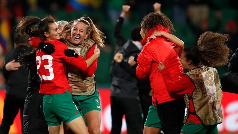 Morocco beat Colombia for the last 16 of the Women's World Cup