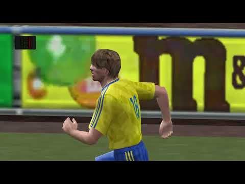 PES 6 FIFA World Cup 1990 - Match #6 Sweden-Romania (1080p 60fps)