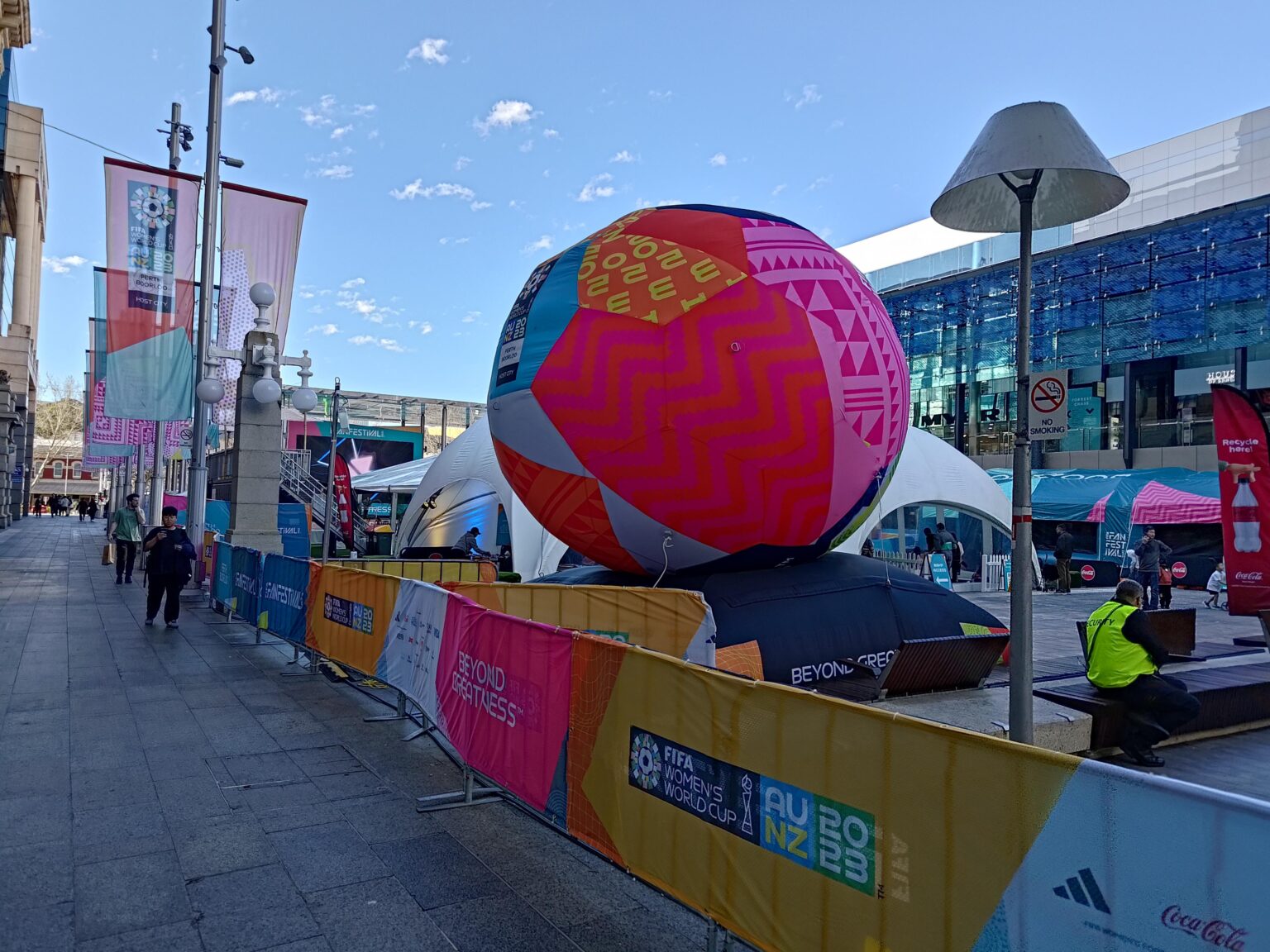Free FIFA Fanzone Forrest Place Perth Western Australia