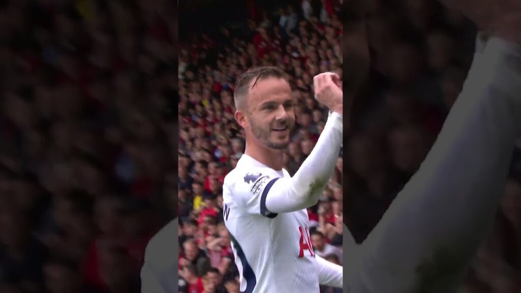 JAMES MADDISON'S FIRST GOAL FOR SPURS 😍 #coys #spurs