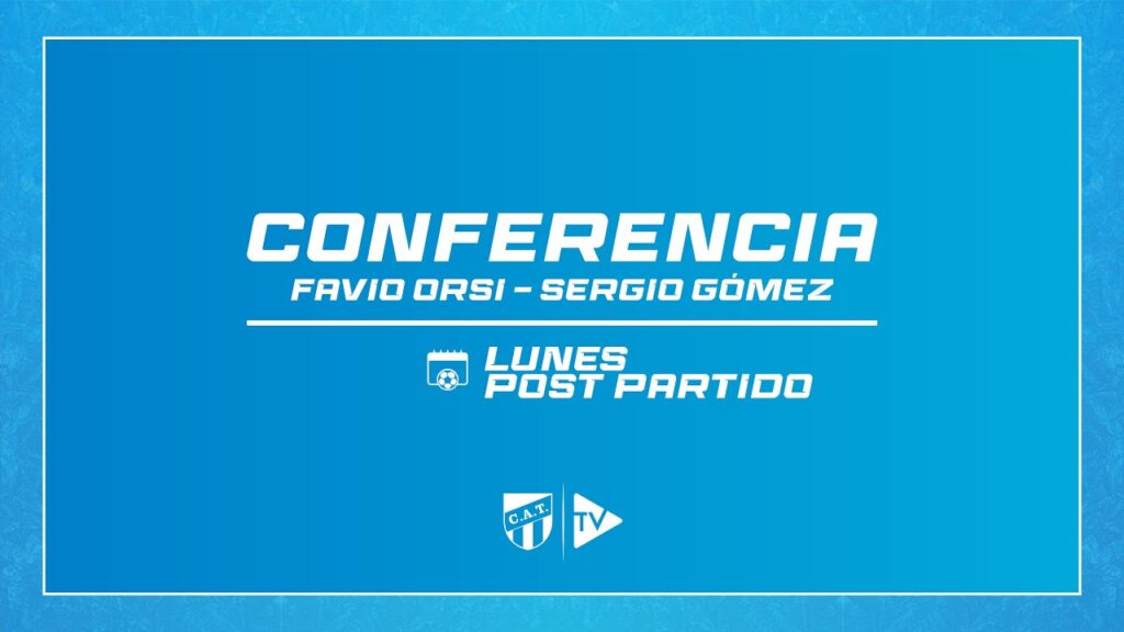 Conferencia de prensa de Favio Orsi y Sergio Gómez | Liga Profesional 2023