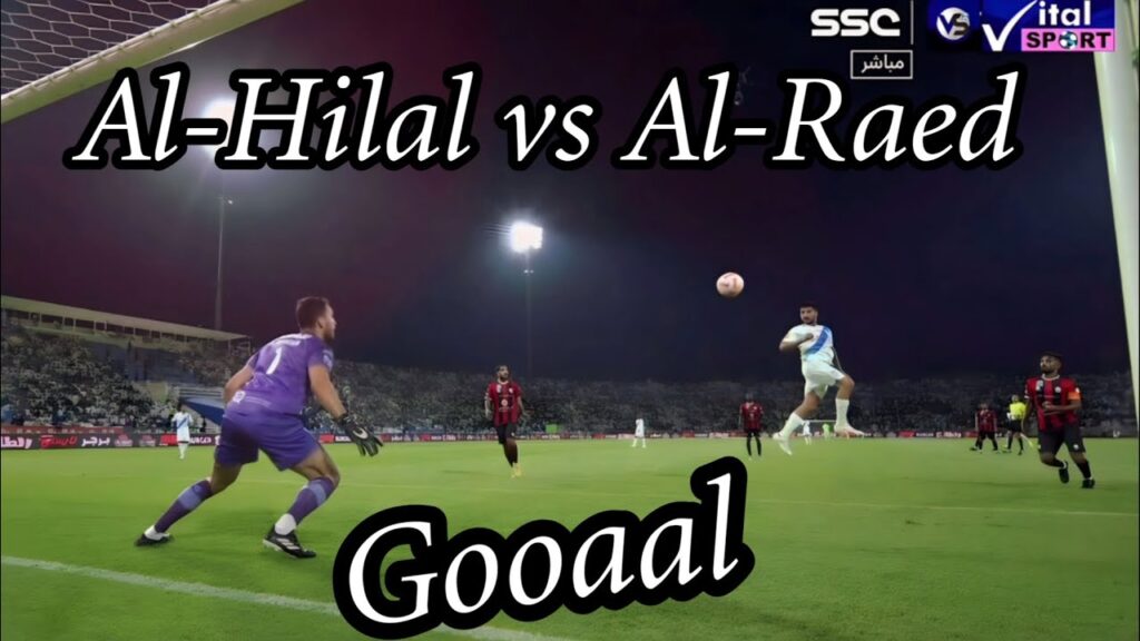 Mitrovic scores first goal for Al Hilal !!! Saudi Arabian Football Championship Al-Hilal vs Al-Raed.