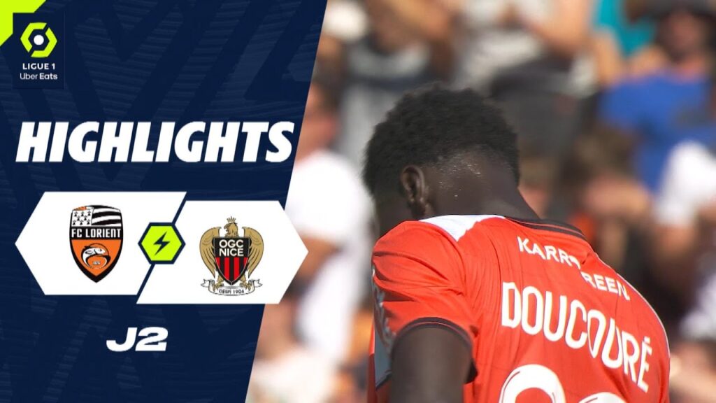 FC LORIENT - OGC NICE (1 - 1) - Highlights - (FCL - OGCN) / 2023-2024