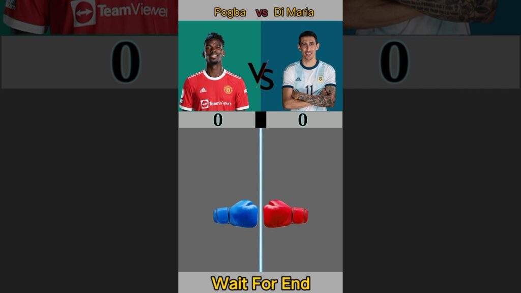 Paul Pogba vs Angel Di Maria | All Trophy 🏆#shorts #pogba #dimaria