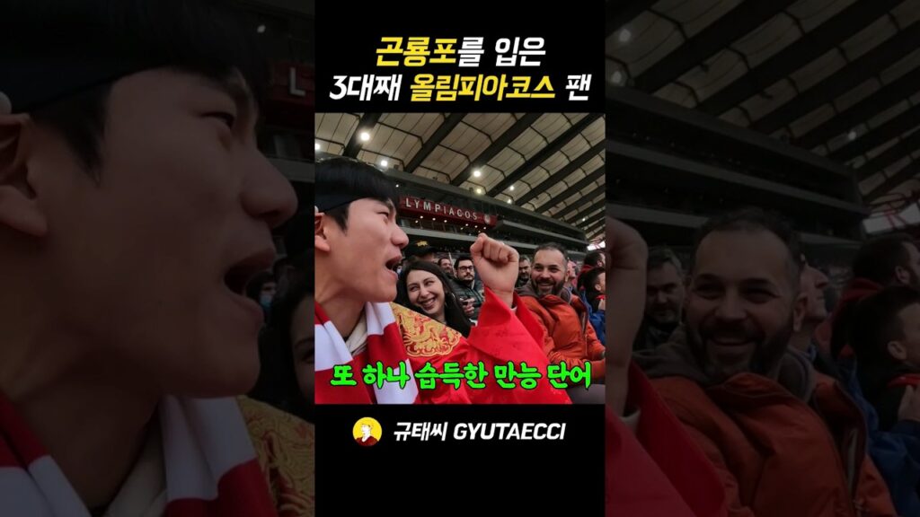 올림피아코스 직관, 단어 하나만 기억하세요! #올림피아코스 #황인범